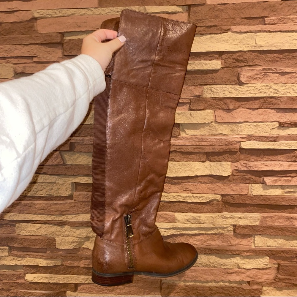 Brown boots